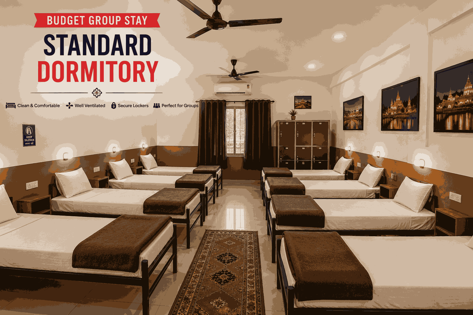 Standard Dormitory Budget Group Stay Kumbh Mela